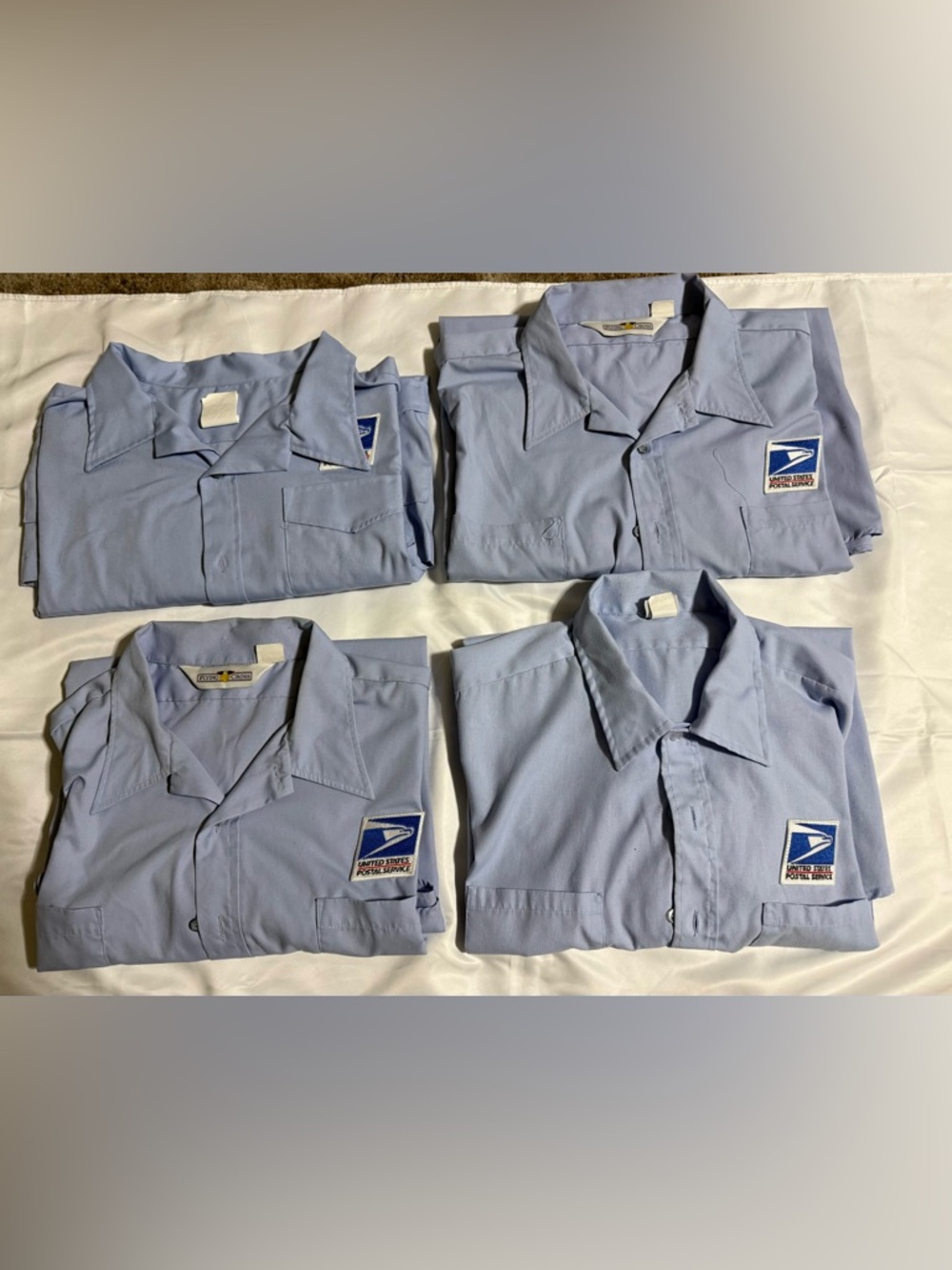 Men’s USPS uniform shirts bundle - various sizes